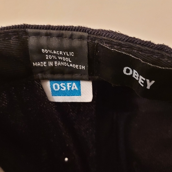 Obey worldwide propaganda strapback hat - Picture 5 of 5